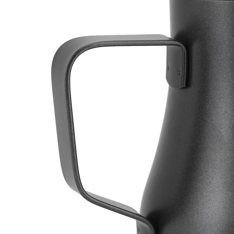 280mL Black Stainless Steel Drip Coffee Pot Gooseneck Long Mouth