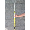 TAB Pole Professional Telescoping Extension Pole, 5.2-18Ft, Metal Tip, Easy