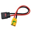 QS8-S Male to XT90 Anti-Ignition Plug Model Aircraft Adapter Cable