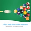 Mini Pool Balls，Small Size Billiard Table Ball Set American Style