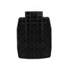 2pcs Wheelchair Footplate Plastic Ergonomic Wheelchair Footrest Pedal Replacement Accessory