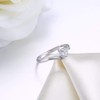Rockyu Brand Platinum Ring, Women's Ring, One Size Fits Most,