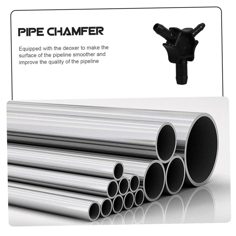 KICHOUSE Pipe Reamers Tool for Inner Outer Deburring PVC Chamfer