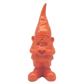 Lesser & Pavey Gnomes Behaving Badly Orange 20cm Figurines Statues For Home Decor | Ideal Ornaments Friendship Gifts For Women & Men | Lovely Table Centerpiece & Living Room Accessories
