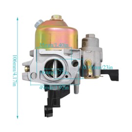 Atunee GX160 Carburetor for Honda GX120 GX160 GX168 GX200 Engine 5.5HP Replace 16100-ZH8-W61 16100-ZH7-W51 with Gasket