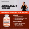 Adrenal Support Supplement 1300mg Stress Relief & Cortisol Manager 90
