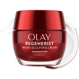 Olay Anti-aging Face Moisturizer Cream Regenerist, Micro-sculpting And Fragrance-free, 1.7 Ounces