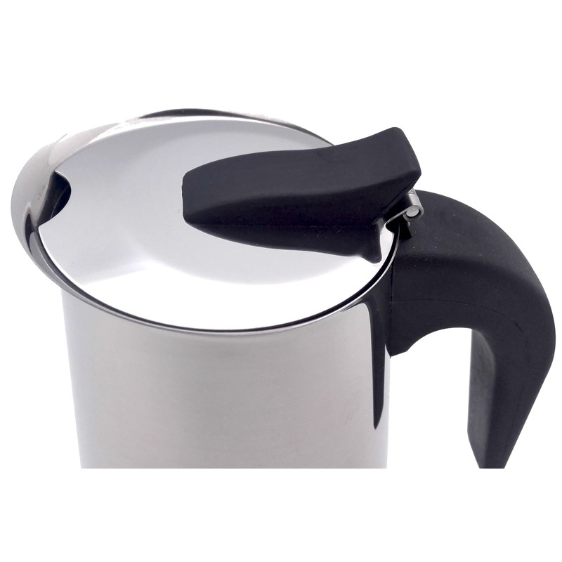 UNIWARE Stainless Steel Espresso Coffee Maker (12 Cups)