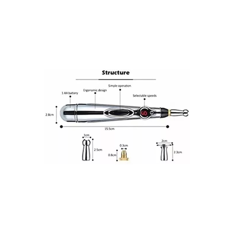 Acaar Pluma Pointer, Electroestimulador, Acupuntura, Terapia Dolor