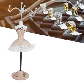 YUYTE Jewellery Holder, Jewellery Stand, Jewellery Earrings Holder, Bracelets, Necklaces, Fashion Jewellery Shop Display Case Container, Jewellery Stand, Earrings, Necklace, Storage Holder (03)