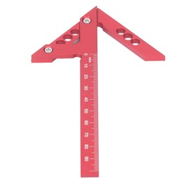 Woodworking Centerline Scriber 45 Degree Angle Scribing Gauge Center Finder Aluminum Alloy Center Finder for Woodworking Measurement