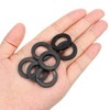 PATIKIL M15 Rubber Flat Washer, 24 Pack 15mm ID 23mm