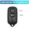 Sourcing Map 3 Bottem Remote Control Entry Key Fob Cover