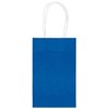 Elegant Bright Royal Blue Cub Paper Bag Value Pack (8.5"