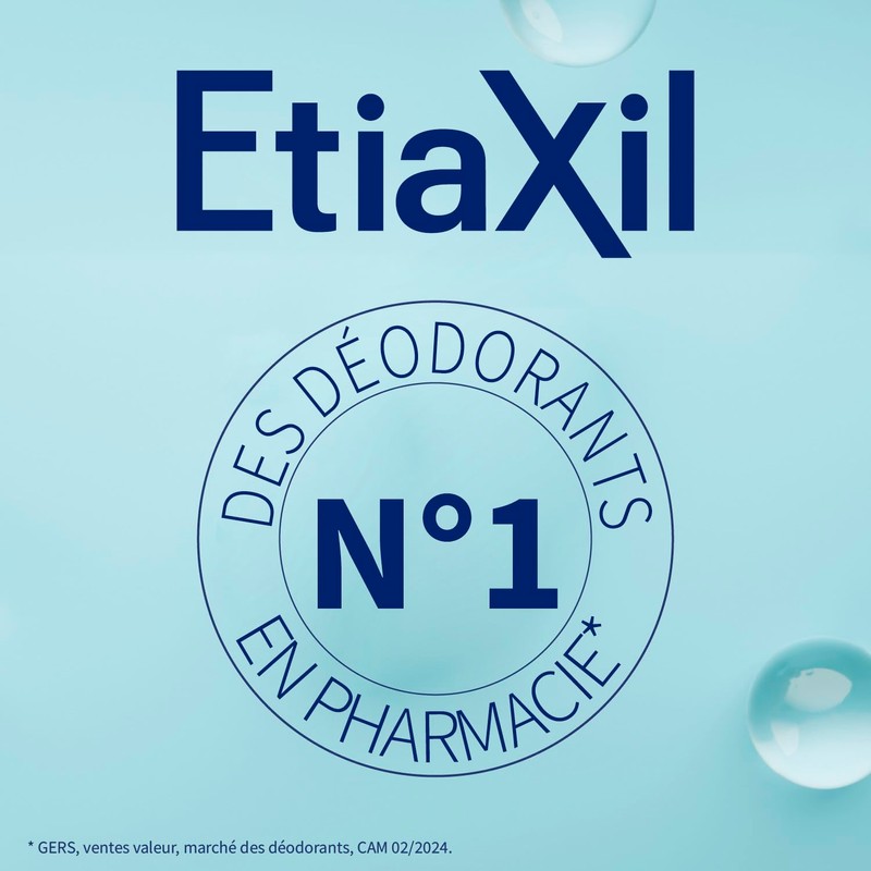 ETIAXIL Antiperspirant - Moderate Sweating - Armpits - Compressed -