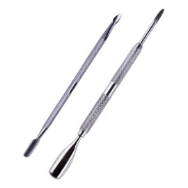 Mouyic 2 Empuja Cuticulas Profesionales Acero Inoxidable
