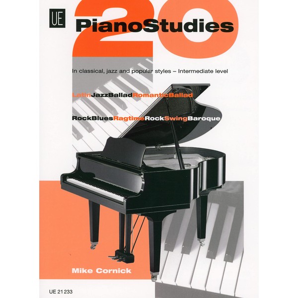 Piano Studies(20): in classical, jazz and popular styles. für Klavier.