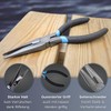LMAB Fishing Pliers 15 cm, Loosening Pliers with Cutter Side