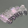 Beautiful Girl Transparent [Handmade Nail Tips] Emily Nail - Almond