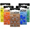 HearClear Size 312 PR41 Hearing Aid Batteries Brown Tab (120