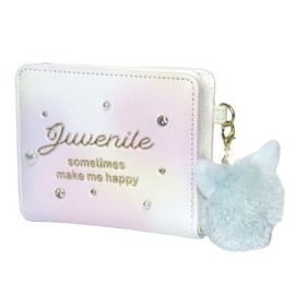 Mini Wallet, Bifold Wallet, Kids, Girls, Sparkly (Rainbow)