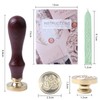 FEEIN Sealing Wax Sticks and Stamp for Wax Seal Stamp