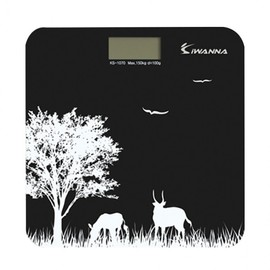 Electronic Bathroom Scale KS-1070 Black