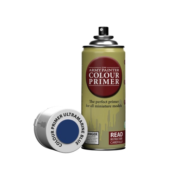 The Army Painter Ultramarine Blue Colour Primer Spray Paint 13.5oz