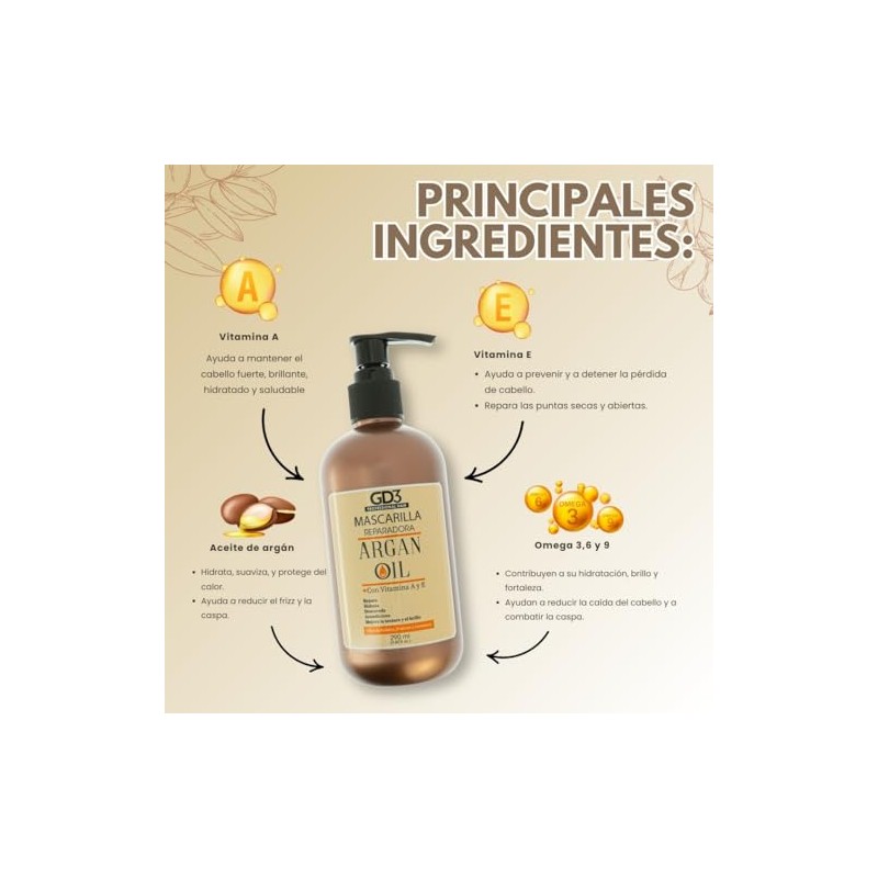 GD3 Mascarilla reparadora 290 ml