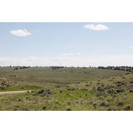 Historic Pictoric Photo - This insignificant-Looking Swale Many Miles west of Casper in Natrona County, Wyoming, was not insignificant to Emigrants tramping Along The Oregon, Mormon 12in x 08in