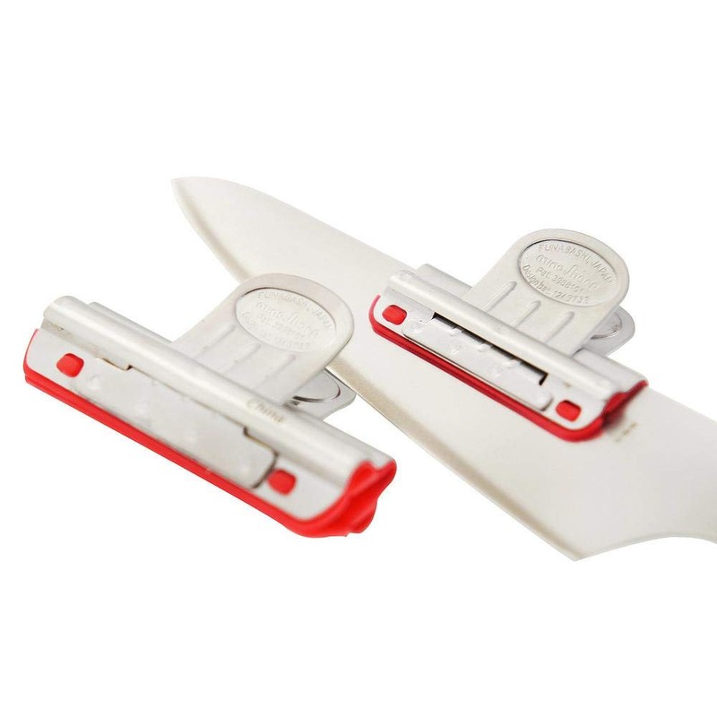 GLOBAL 504 Whetstone Guide Rails Ceramic Whetstone Accessories, Stainless Steel,