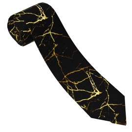 Yilad Marble Tie For Men Funny Neckties Men's Tie Formal Party Business Wedding Ties
