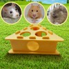 Rat Enrichment Bed Rat Multi-Hole Hideout House-Warm Comfy Safe Playhouse