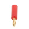 10PCS Banana Plugs 4mm Audio Jack Connector Solderless Six Blade