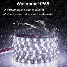 Wireless Waterproof LED Strip Light 16.4ft For Boat / Truck / Car/ Suv /Rv White