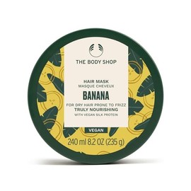 The Body Shop Banana Truly Nourishing Hair Mask, 8.2 Fl Oz (Vegan)