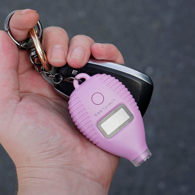 Digital Talking Tire Gauge with Backlit LCD Digital Display, Audible