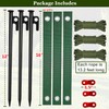 Tree Stakes and Supports, Heavy Duty Tree Stakes Kit Include