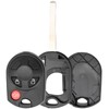 Sianxaido Key Fob Shell Case 3 Buttons Strip Key Form