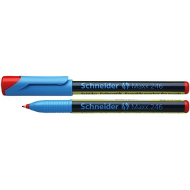 Schneider Maxx Writing Pens School - 246, 0.7 MM, Red
