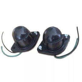 2 Large License Plate Lights 24v fits M998 Military Humvee Hummer H1