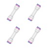 Maxmoral 4PCS One Way Push In Straight Quick Connect Check