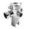 QWORK 3 Way Shower Diverter Valve 1/2” with Hand Shower
