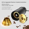 MHW-3BOMBER R3 Pro Manual Coffee Grinder, 2026 Upgraded Titanium Coated