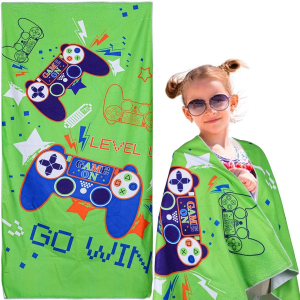 Mermaid Kids Beach Towel,Beach Swimming Towels for Girls Kids Children's