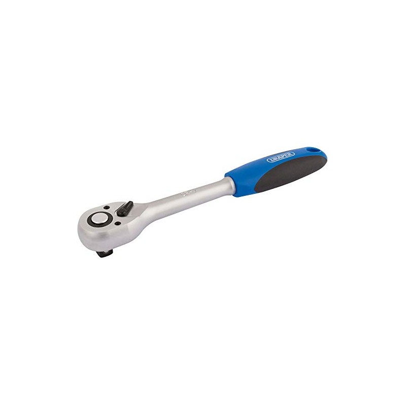 Draper 16429 Reversible Soft Grip Ratchets, 1/2" Square Drive, 72