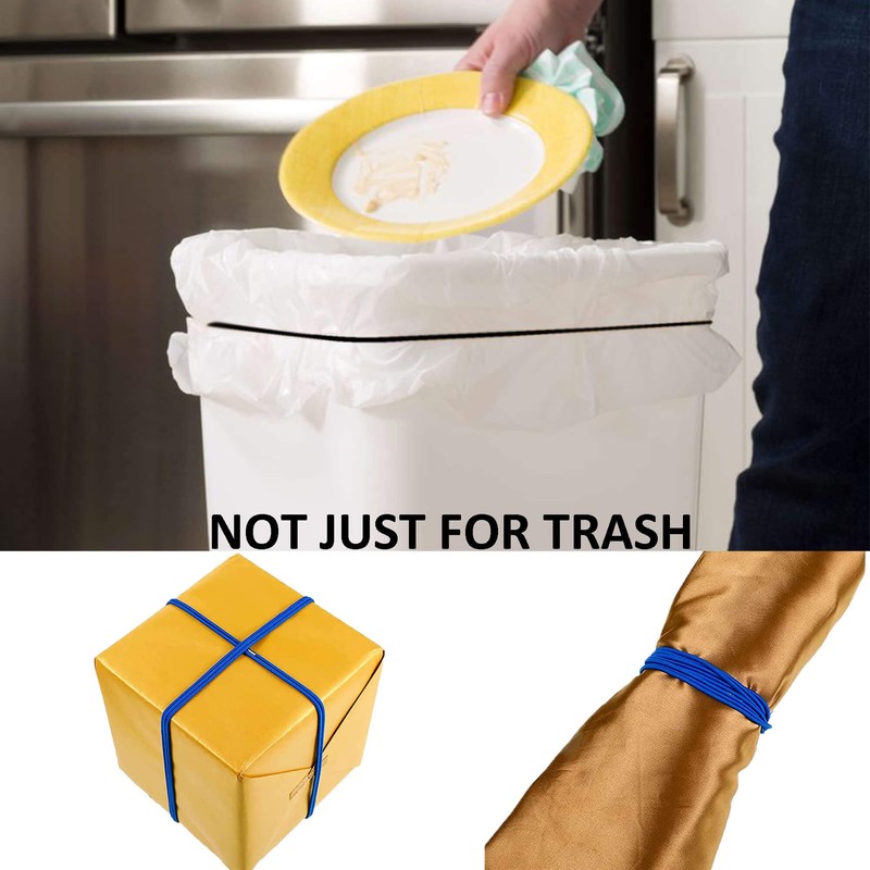 Hongmed Rubber Bands, Trash Can Bands for 13 to 30