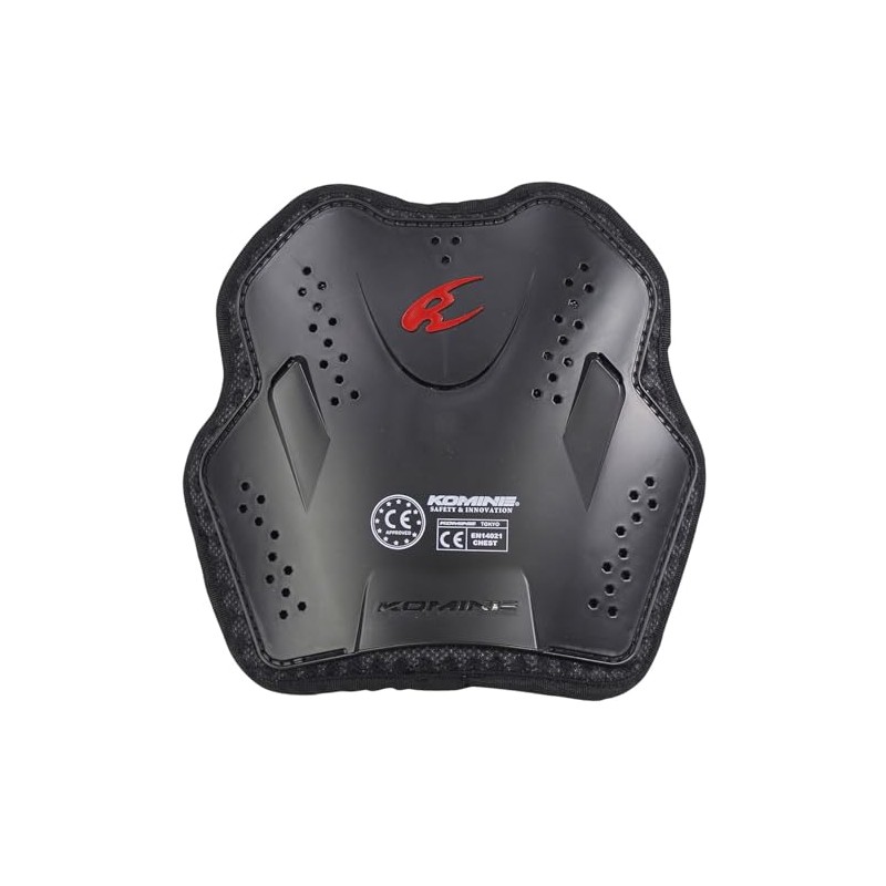 Komine SK-624 Black Inner Chest Armor Free Size 04-624