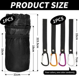 1 Bicycle Water Bottle Bag, 1 Hanging Hook, Cycling Drink Cup Holder, Handle Cell Phone Bag, Cycling Tool Bag, Waterproof Insulation Bag, Portable Hanging Bag