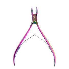 CALA - alicate o pinzas para cortar cutícula de precisión (color oro iridiscente)